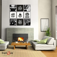 Wall of 9 Frames - WOF9DECO - 3003