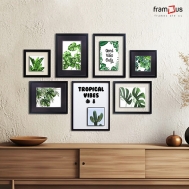 Wall of 7 Frames - WO7F03 - Mix