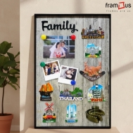 Magnet Frame 3506 Size 40x60 cm