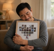 Print & Frame Love Dad