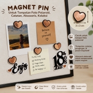 Magnet Pin Pink Love
