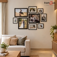 Wall of 9 Frames - WO9F06 - MIX